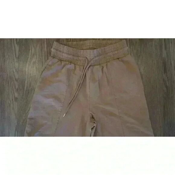 ASOS DESIGN Women’s Wide-Leg Drawstring Pants - Size US 10 - 100% Cotton - Picture 4 of 14